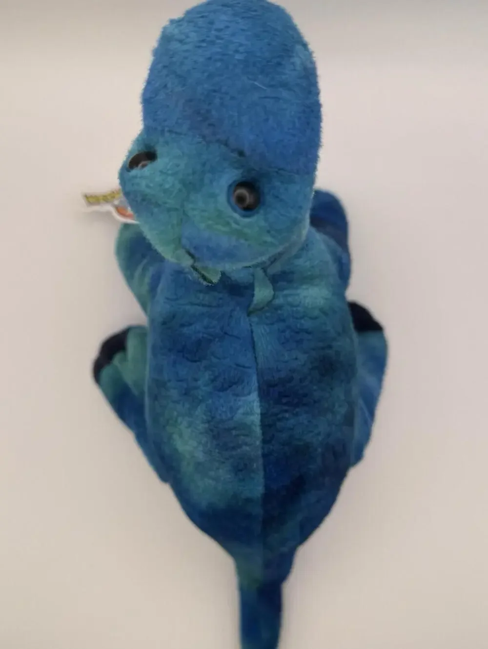 Teddy Mountain Burly The Brachiosaur‎ Plush Dinosaur Blue New